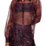 Topshop Long sleeve transparent blouse top Photo 0