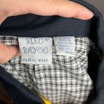 Sunflower Yellow Button Jacket Beaded Embroidered Floral Large Blue Bayoo Brand Photo 2