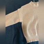 FOR THE REPUBLIC  Tan Long Sleeve Knit Top Photo 3