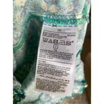 Old Navy  Ditsy Floral Dress Mini Smocked Teal Summer Wedding 3X Sleeveless Boho Photo 4