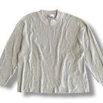 Free People FP Beach by  Sage Green Waffle Knit Mock Neck Sweater Size M Photo 0