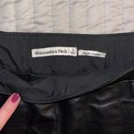 Abercrombie & Fitch Black Leather Skirt Photo 2