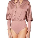 Fleur du Mal dusty rose pink long sleeve V Photo 0