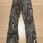 Motel Rocks Zoven Flare Trouser In 70'S Ripple Photo 2