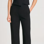 Evan Picone Vintage Black Jumpsuit Heart Button  Size 6 Photo 0