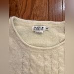 Molly Bracken  Anthropologie Cream Sweater Poncho Photo 1