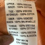 Anthropologie  Blank Bl-nk London Tessa Orange Silky Blouse Size Small Bohemian Photo 13