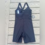 Old Navy NWT  black 5inch size small  romper athletic built in bra Photo 2