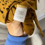 Garnet Hill  v neck dress with cuffed sleeve size small Photo 3