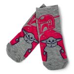 Star Wars Mandalorian and Baby Yoda No Show Socks  Grogu The Child Photo 0