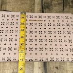 Michael Kors  Floral Cutout Eyelet Light Pink Leather Zip Wristlet Clutch Purse Photo 2