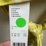 Urban Outfitters NWT  Yellow Halter Top boho hippie Size Large Photo 5