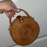 Vintage Crochet Handbag Tan Photo 0