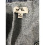 Pistola Amira Light Wash Denim Midi Dress Size Small Blue Photo 11