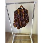 Marc New York  By Andrew Marc Colorful Blouse Size‎ Large Photo 6