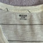 Madewell Whisper Cotton V-Neck Pocket Tee in Striped Pattern Size XS Photo 3