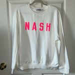 NASH‎ COLLECTION Women’s White with Neon Pink Long Photo 4