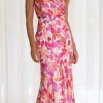 Floral One Shoulder Dress Multi Photo 0