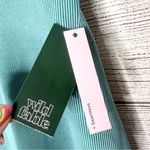 Wild Fable NWT Teal Blue Seamless Halter Bodysuit Top Size XXL Photo 3