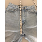 PacSun 90's Boyfriend 100% Cotton Light Wash Denim Raw Hem High Rise Jeans 23 Photo 6