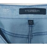 Levi's Liverpool Cami Crop Floral Striped Skinny Size 8/27” inseam Photo 3