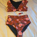 NWT Marina West Floral Cap Photo 0