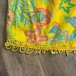 Vibrant Yellow High Waist Women's Shorts Photo 3