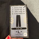 Lisse leggings wide leg large pants black Photo 4