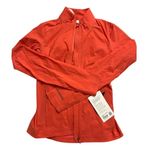 Lululemon Fast Free Running Windbreaker Size 4 Pale Raspberry Waterproof New Photo 4
