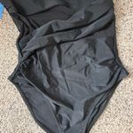 Cupshe  NWT Midnight Elegance Tummy Control One-Piece, Black Size Small Photo 5