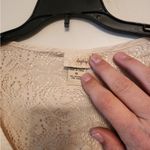 Daytrip  tan lace back top size womens small Photo 1