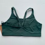 Girlfriend Collective  Lou Sports Bra V-Back Green Size XXL NEW Photo 3