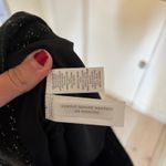 Loft  NWT Women's Raw Edge Fringe Black Tweed Mini Skirt Size 6 Photo 7