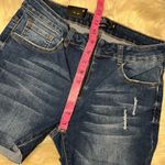 L&B  mid rise skinny front zip denim shorts s 8 Photo 5
