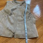 Free People  We The Free Sweeney Vegan Leather Vest Women’s Vest Size Medium Photo 8