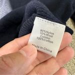 Tuckernuck Women’s Wool Blend Navy Rosemary Eyelet Knit Top Sweater Longsleeve M Blue Size M Photo 11