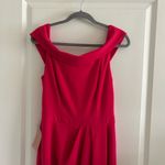 BHLDN  Chic Pink Off-Shoulder Midi Dress with Slit Photo 3