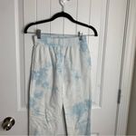 frankie's bikinis Frankie’s Bikinis blue tie dye jogger pants‎ size small vacation casual Photo 8