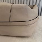 Michael Kors Brooklyn Cream Hobo Bag with Gold Accents w/Flaw Photo 5