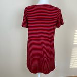 Madewell  Striped Stretch‎ T-Shirt Mini Dress Size Small (H6) Photo 3