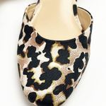 CAbi Kiki Leopard Print Adjustable Ankle Straps Closed Toe Block Heels Size 9 Photo 4