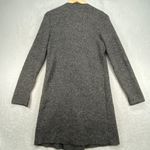 Orsay Cardigan Duster Open Front Knit‎ Gray Long Sleeve Pockets Size L Photo 8