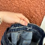 American Eagle  Slouchy Fit Jeans Women's Size 4 R - Medium Wash Mid Rise Stretch Photo 2
