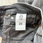 R13  High Rise Skinny Jeans in Morrison Black Size 25 Photo 9