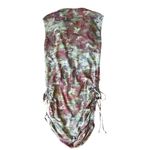 IRO $484 4/6 M (2) Swan Sheer Silk Mini Dress Camo Drop Waist Pink Flapper Photo 4