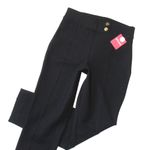 Spanx NWT 20777T Perfect Pant in Black Ponte Tab Ankle Straight L Tall Photo 2