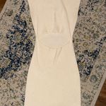 Wilfred Aritzia cutout medium ribbed White Mini Dress Photo 5