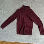 Method‎ women’s size medium oversized 1/4 zip pull over ribbed sweater Photo 5