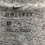 Nike  Dri-Fit Dark Gray Tee Shirt with Hot Pink. Size Small. EUC. Photo 2