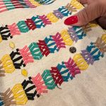 Anthropologie  Akemi + Kim Multicolor Embroidered Boho A-Line Skirt Size US 8 Photo 6